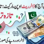 USD to PKR Open Market Today Latest Dollar Rate in Pakistan